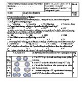 Đề kiểm tra giữa học kì I Sinh học lớp 9 - Mã đề 9III - Năm học 2016-2017 - Trường THCS Tân Tiến